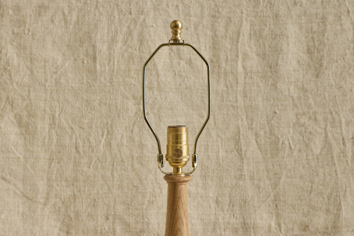 Nicky Kehoe - Flicker Lamp Base in Natural Oak