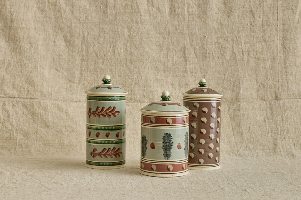Nicky Kehoe - Medium Mochaware Canister (Multiple Styles)