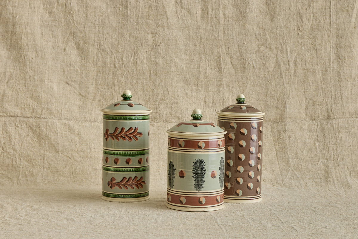 Nicky Kehoe - Medium Mochaware Canister (Multiple Styles)