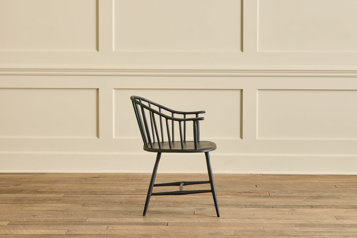 Nicky Kehoe - Low Back Windsor Chair, Black