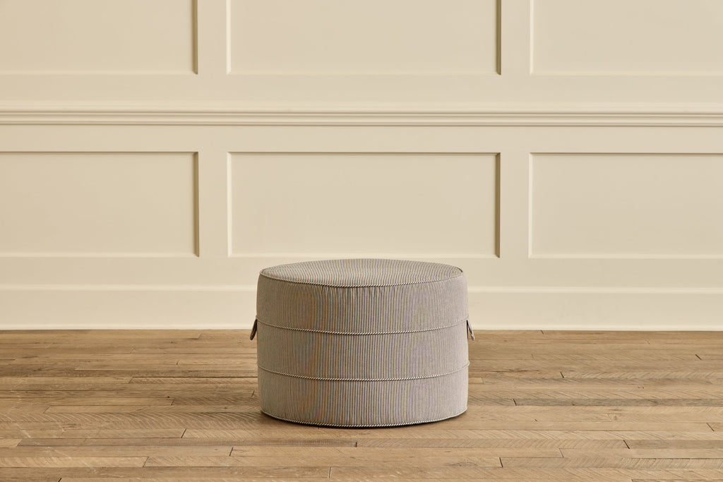 Nicky Kehoe - Medium Round Hassock, 24"