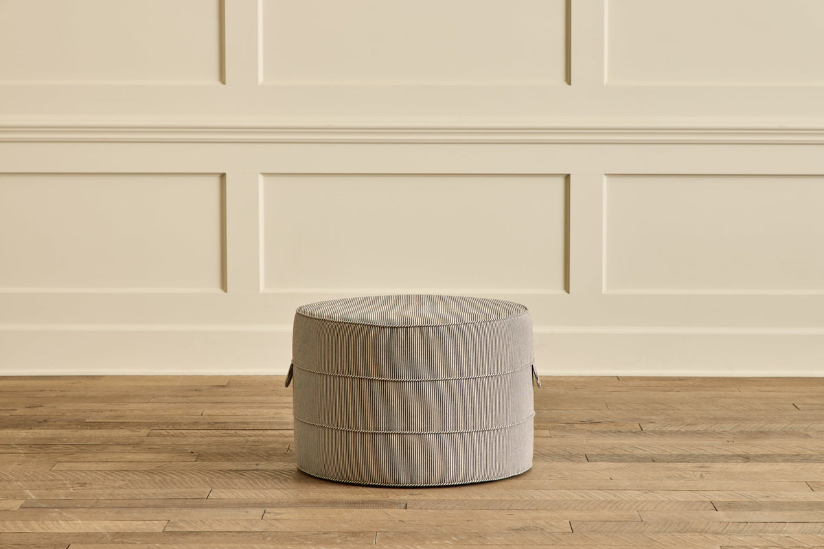 Nicky Kehoe - Medium Round Hassock, 24"