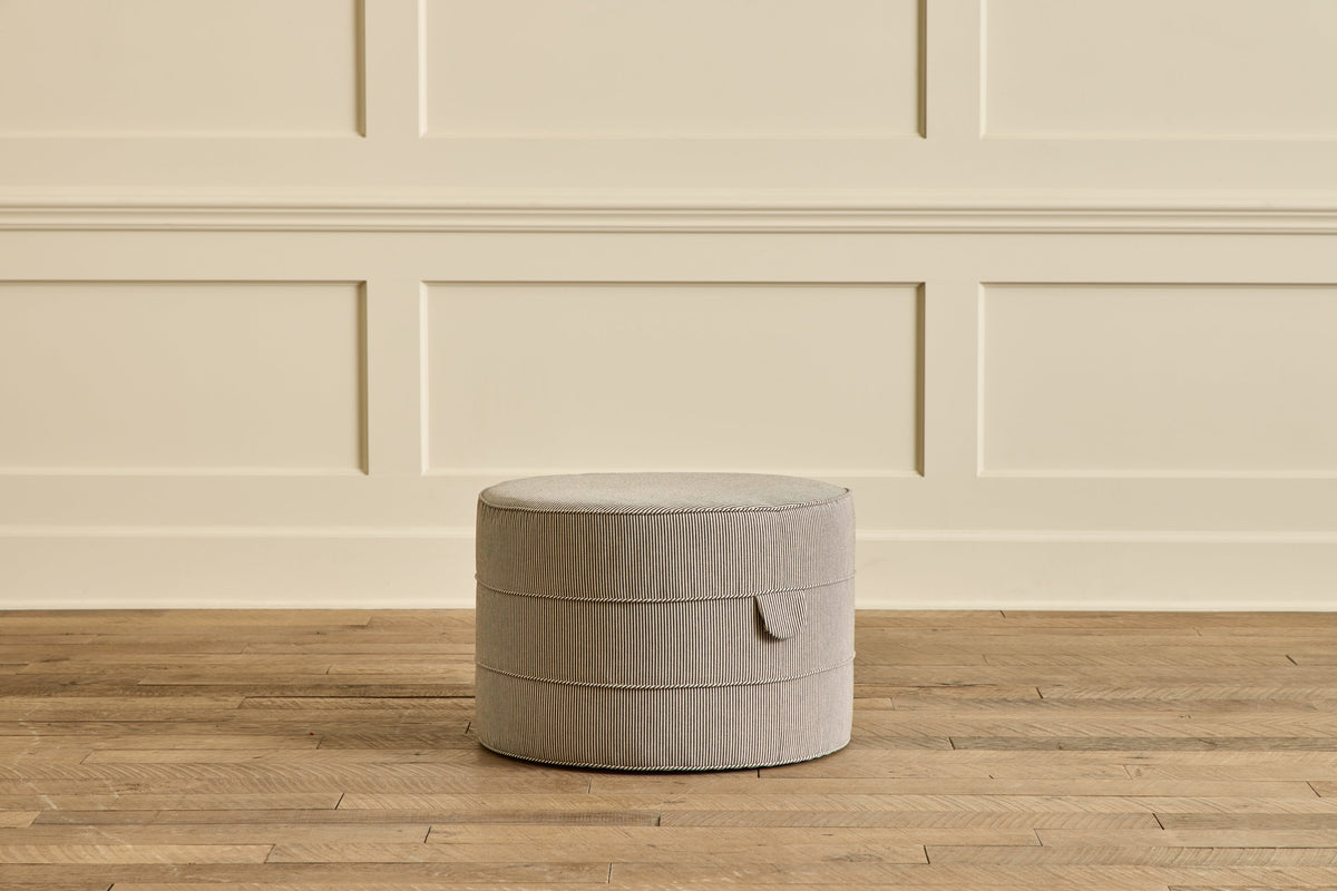 Nicky Kehoe - Medium Round Hassock, 24"