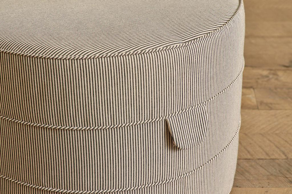 Nicky Kehoe - Medium Round Hassock, 24"