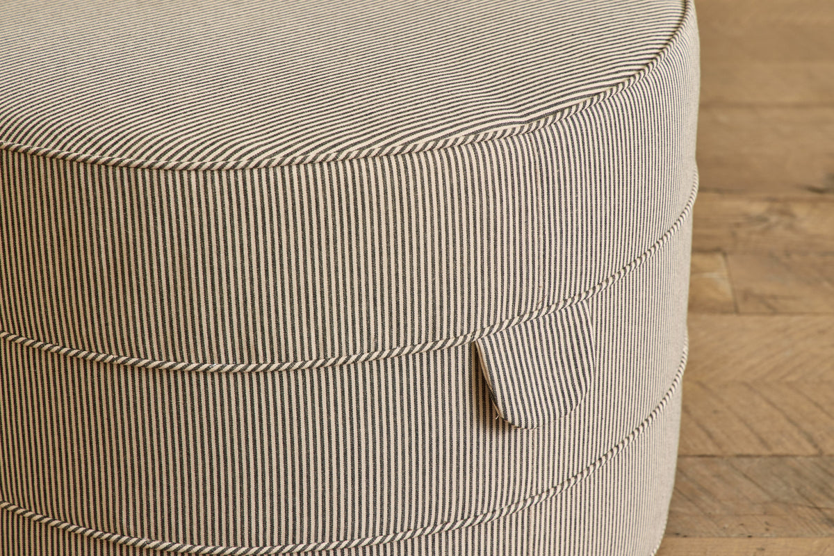 Nicky Kehoe - Medium Round Hassock, 24"