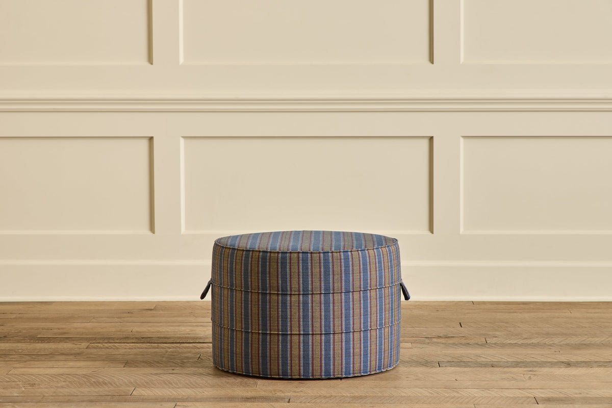 Nicky Kehoe - Medium Round Hassock, 24"