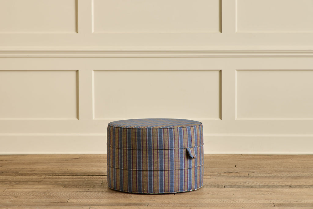 Nicky Kehoe - Medium Round Hassock, 24"