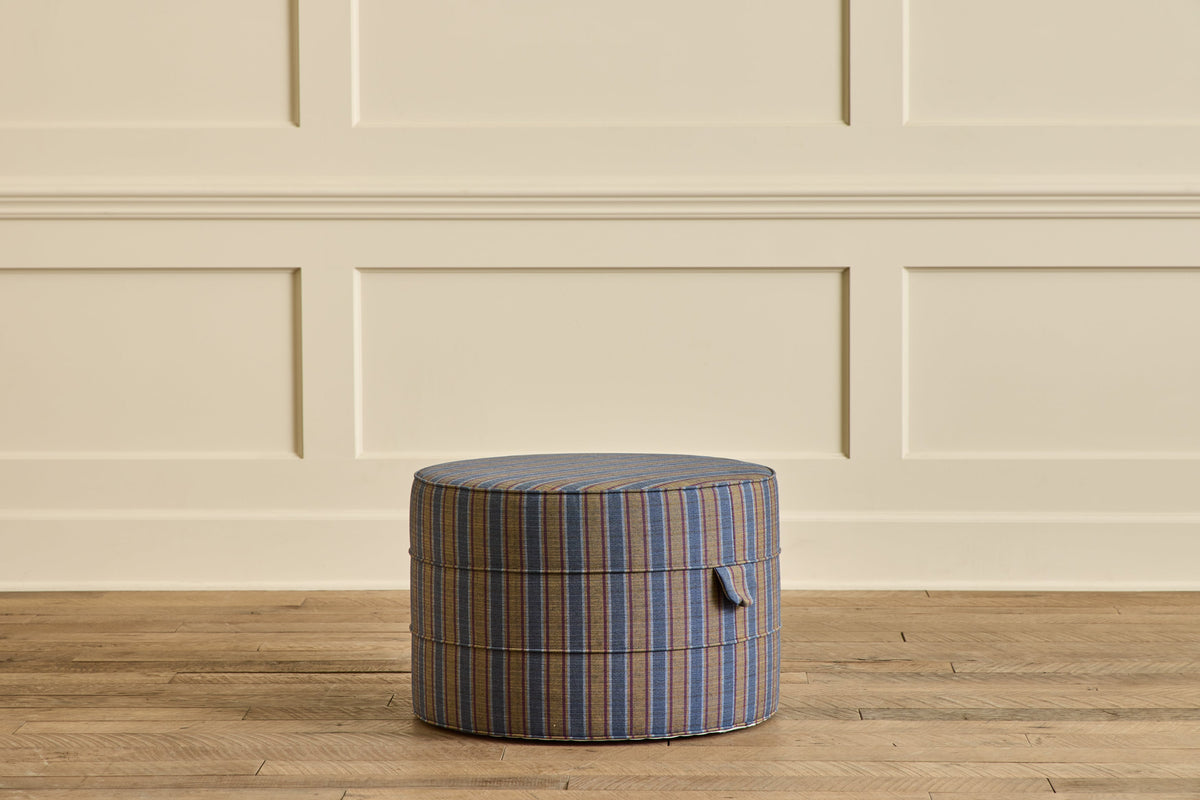Nicky Kehoe - Medium Round Hassock, 24"