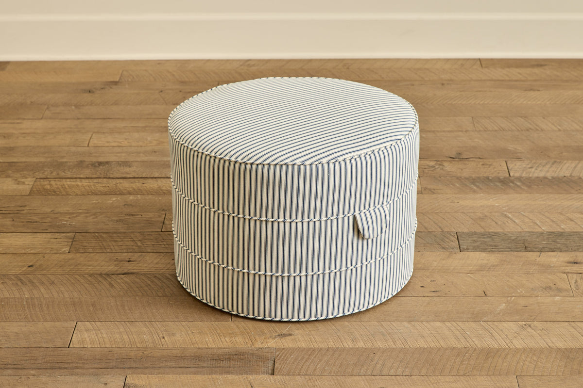 Nicky Kehoe - Medium Round Hassock, 24"