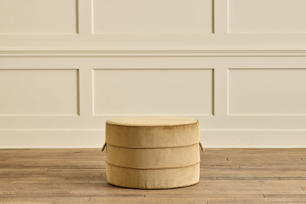 Nicky Kehoe - Medium Round Hassock, 24"