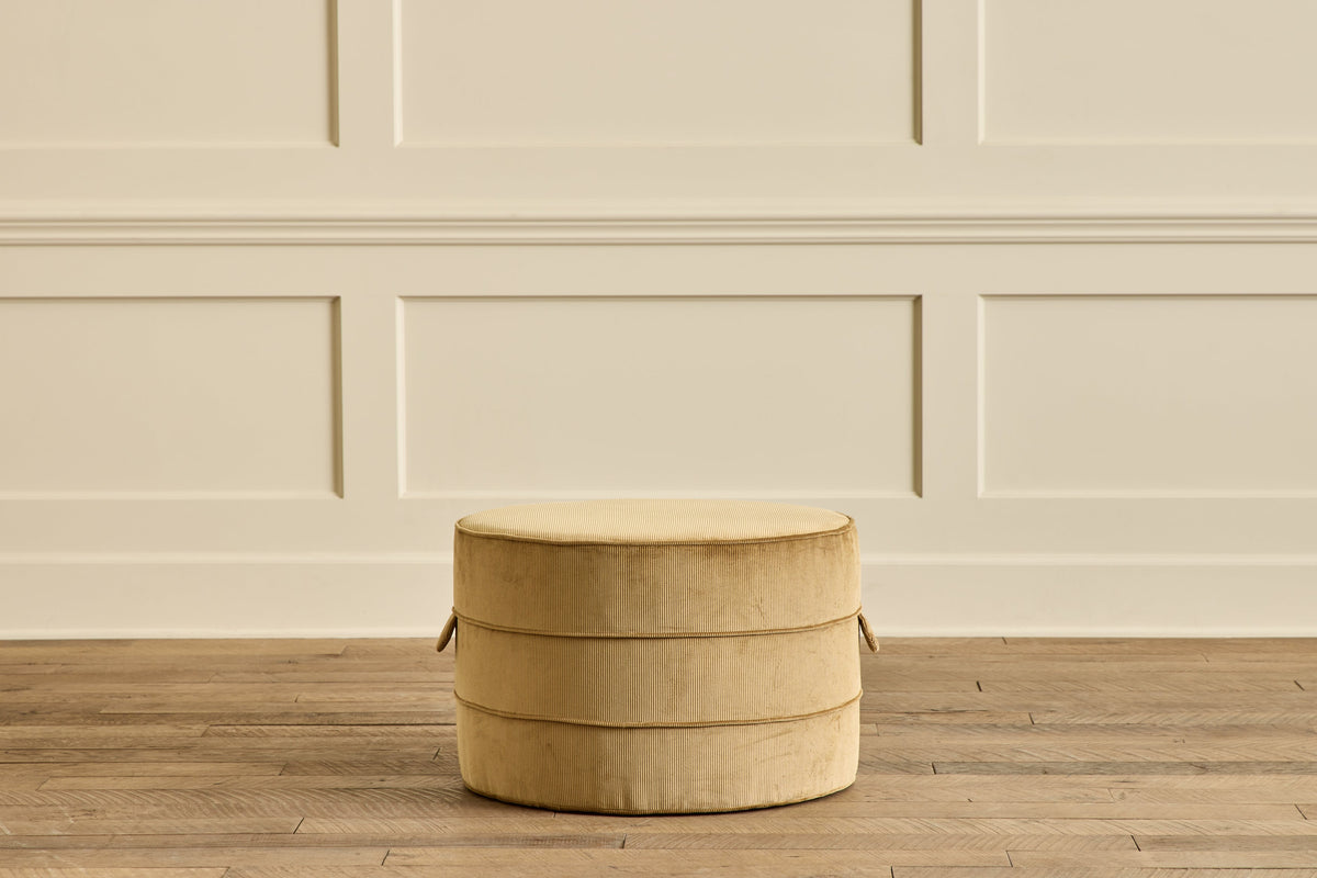 Nicky Kehoe - Medium Round Hassock, 24"