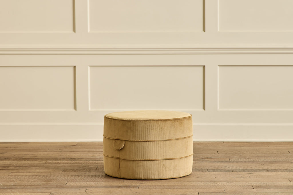 Nicky Kehoe - Medium Round Hassock, 24"