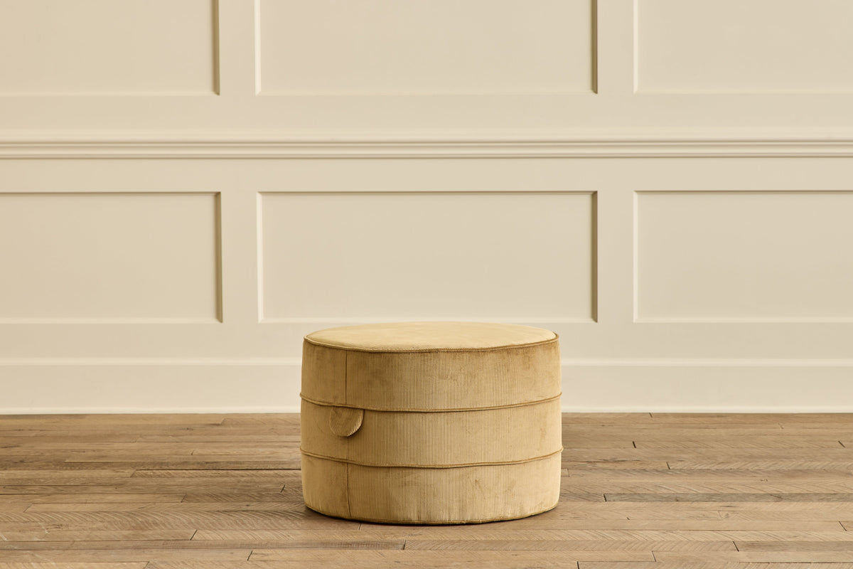 Nicky Kehoe - Medium Round Hassock, 24"