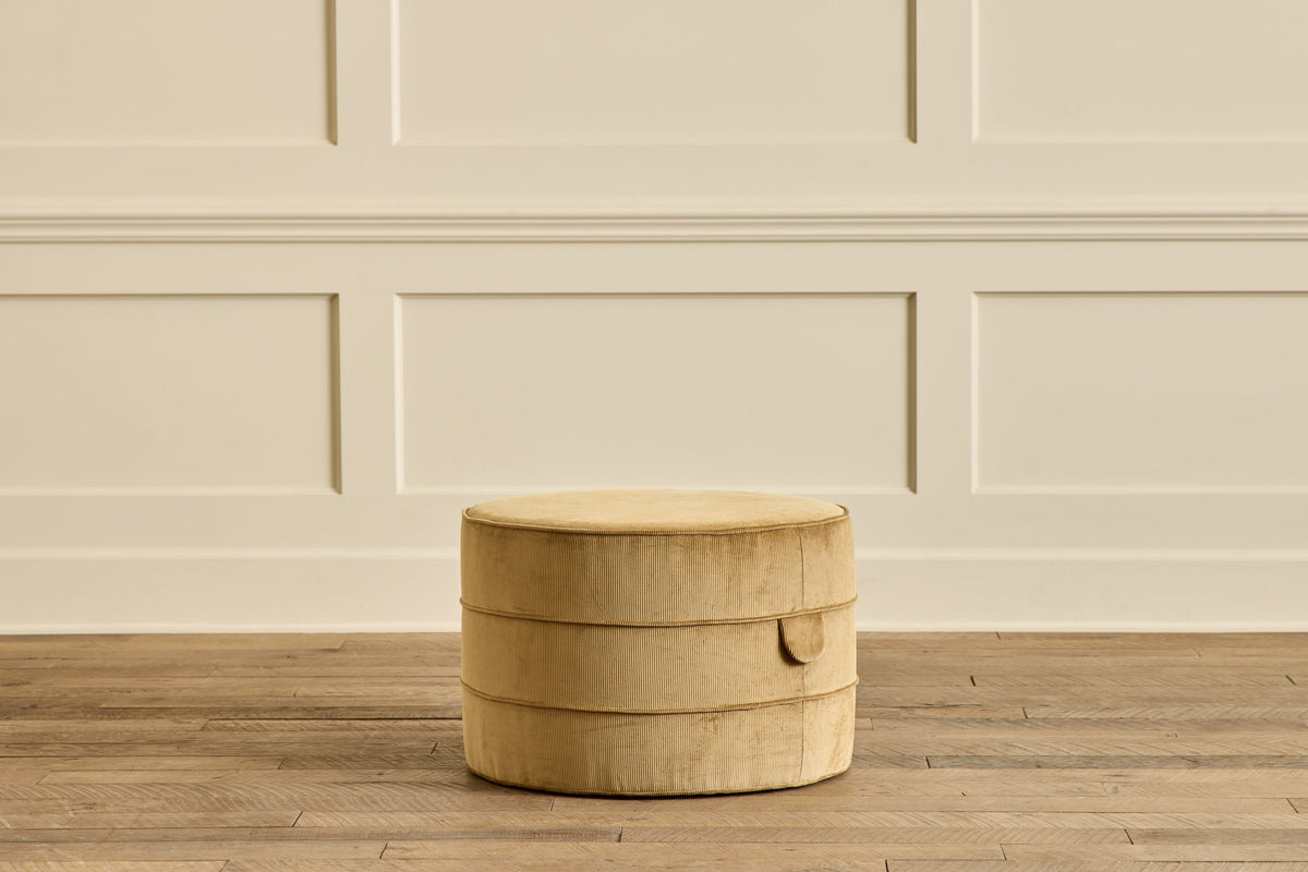 Nicky Kehoe - Medium Round Hassock, 24"