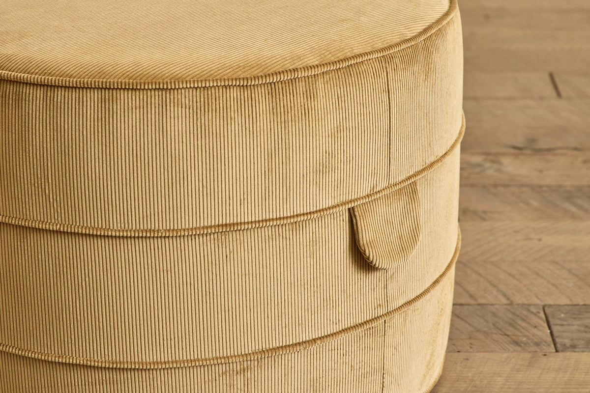 Nicky Kehoe - Medium Round Hassock, 24"