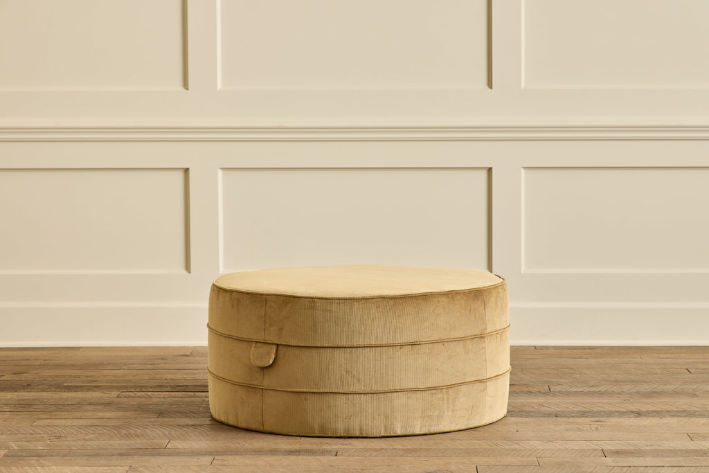 Nicky Kehoe - Large Round Hassock, 36"