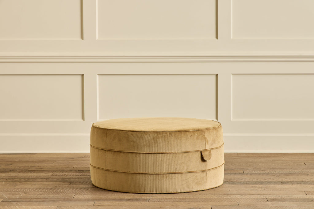 Nicky Kehoe - Large Round Hassock, 36"