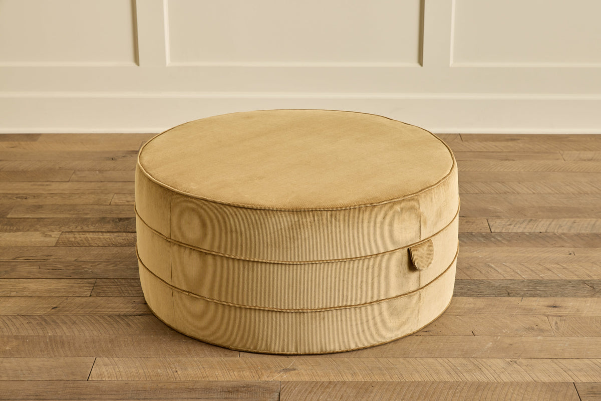 Nicky Kehoe - Large Round Hassock, 36"