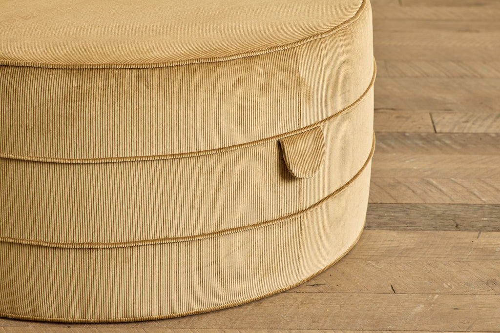 Nicky Kehoe - Large Round Hassock, 36"