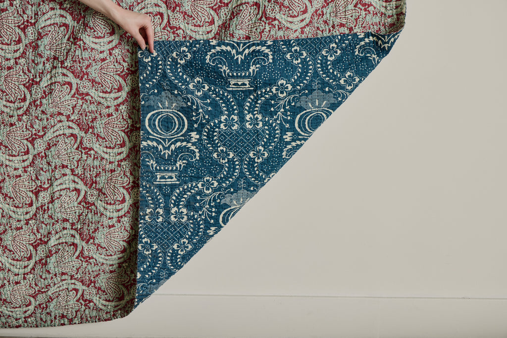 Nicky Kehoe - French Indigo Bed Cover