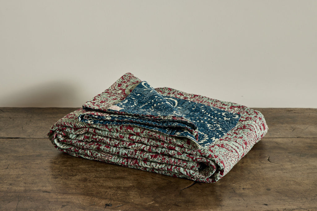 Nicky Kehoe - French Indigo Bed Cover