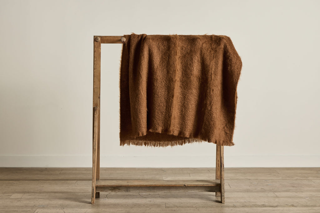 Nicky Kehoe - Mohair Throw (Multiple Colors)