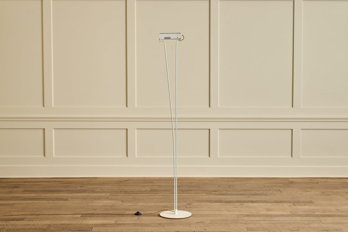 Nicky Kehoe - VTG WHITE MODERN FLOOR LAMP