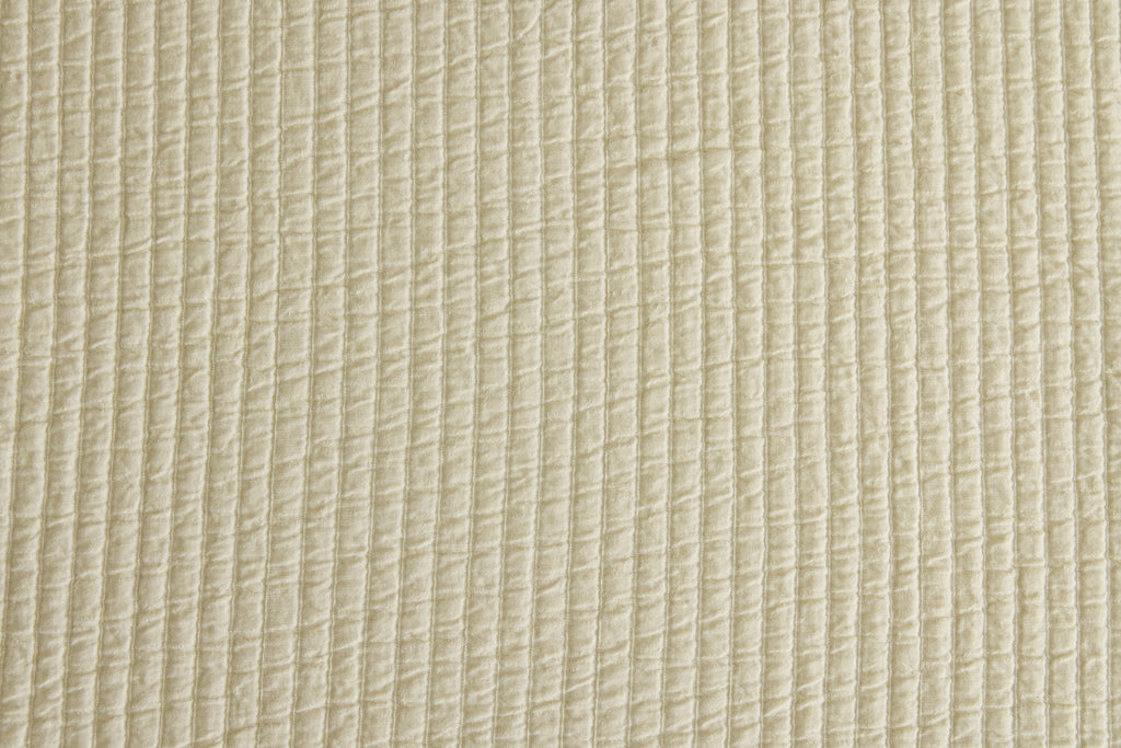 Nicky Kehoe - Hudson Ribbed Coverlet in Cream