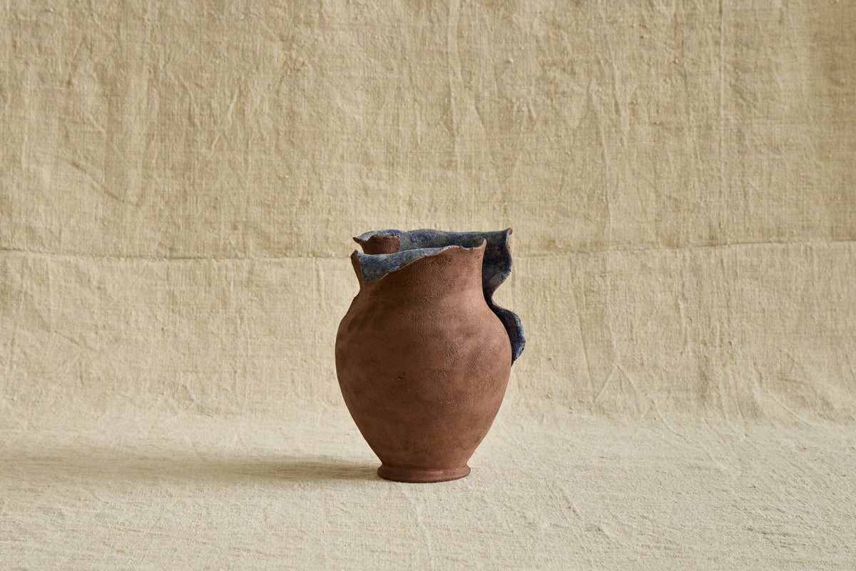 Nicky Kehoe - Inverse Amphora No. 2, Umber / Indigo