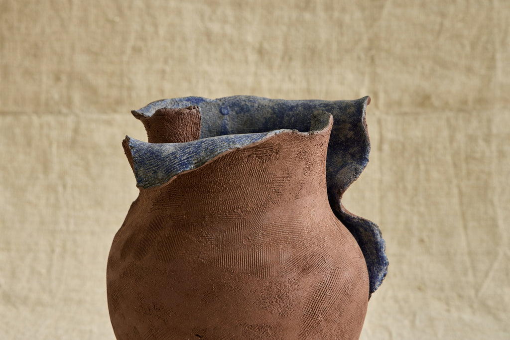 Nicky Kehoe - Inverse Amphora No. 2, Umber / Indigo
