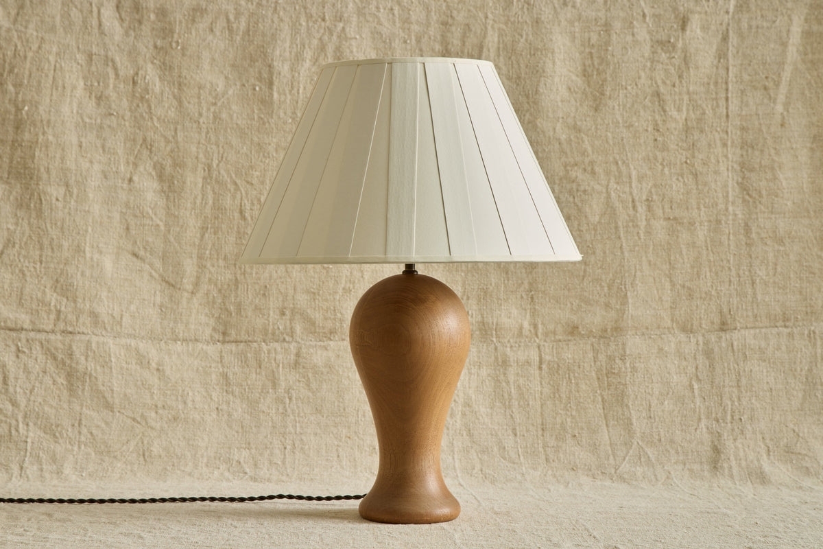 Nicky Kehoe - VTG MID CENTURY DANISH WOOD TABLE LAMP