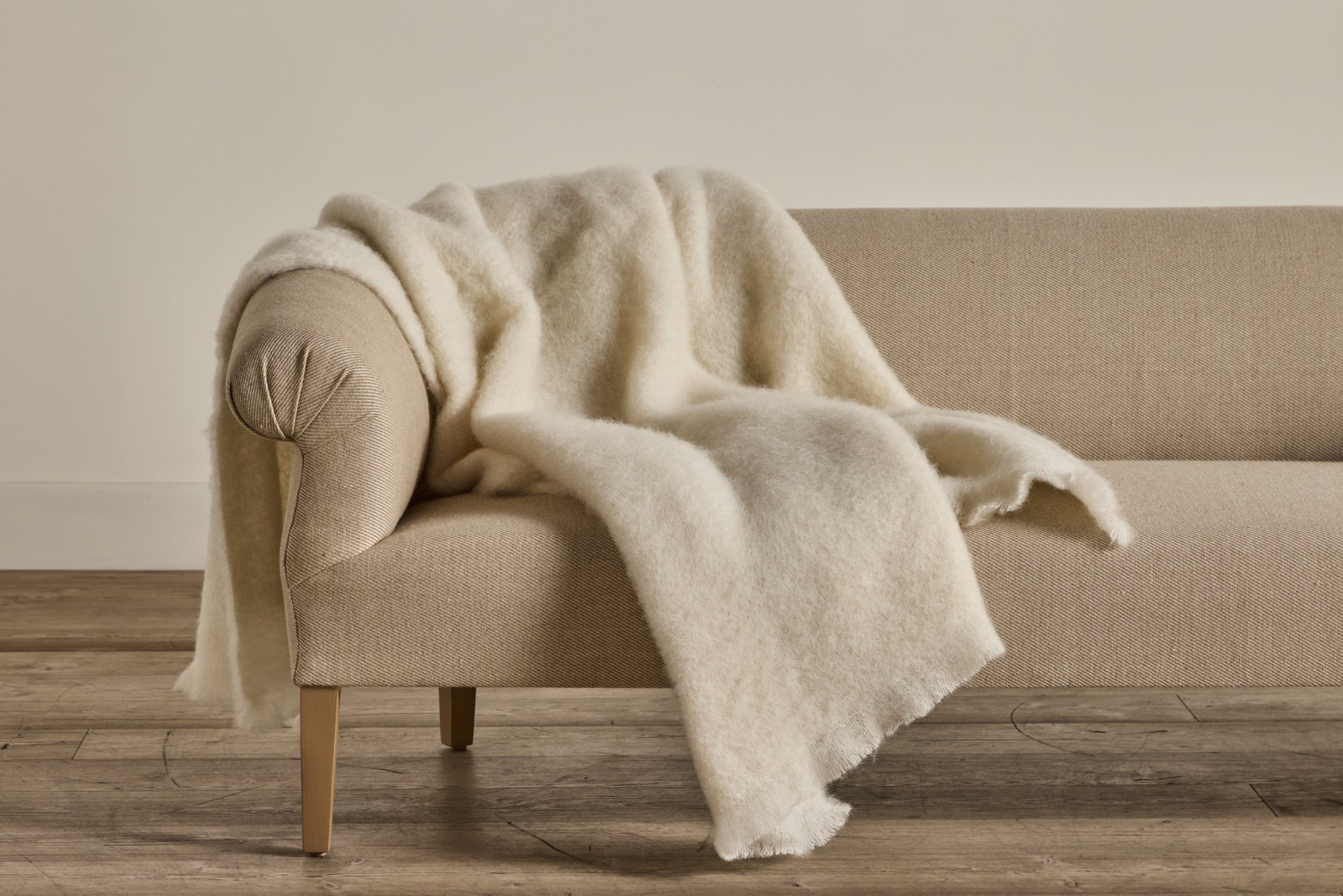 Nicky Kehoe - Mohair Throw (Multiple Colors)