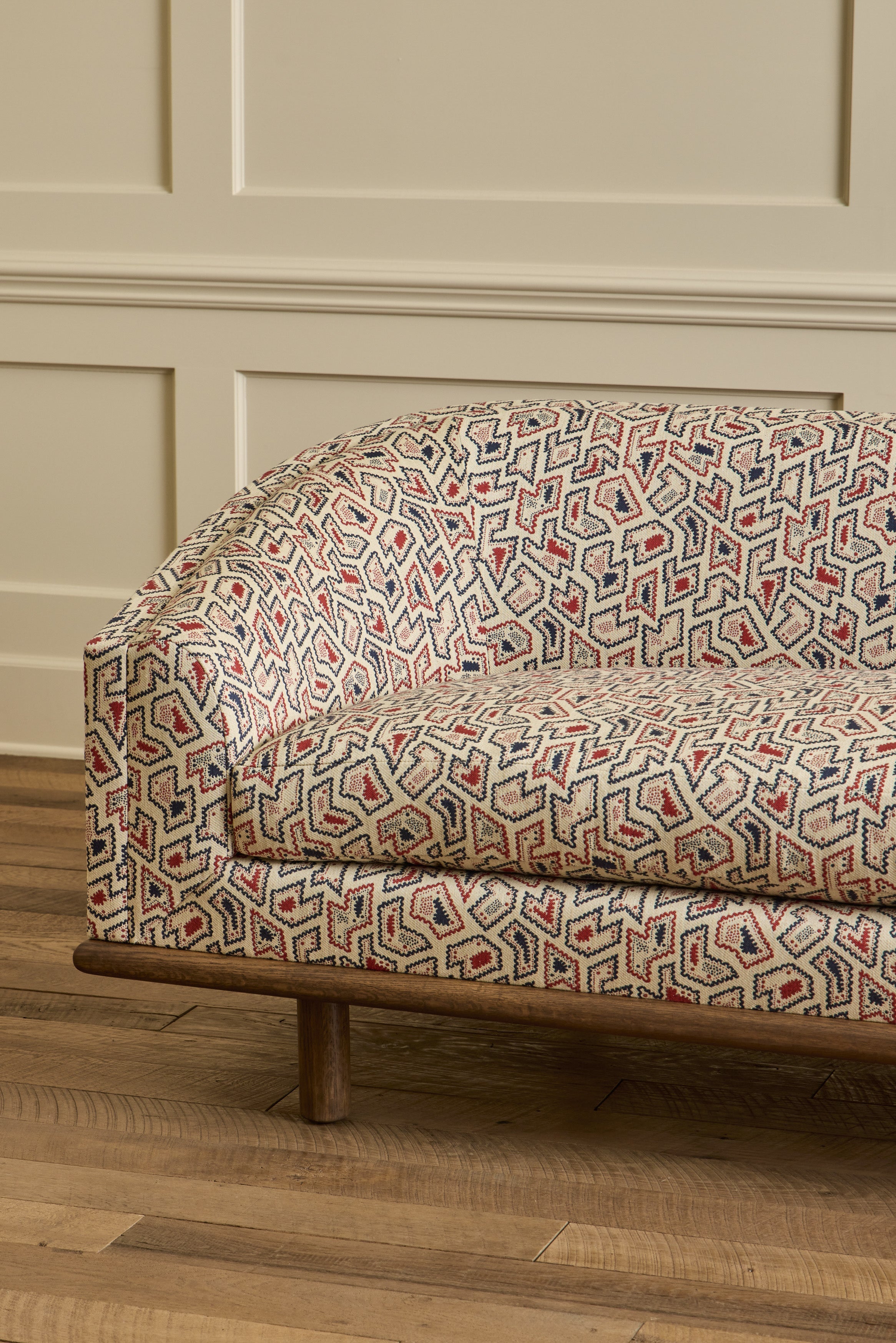 Nicky Kehoe - Curved Sofa, 90"