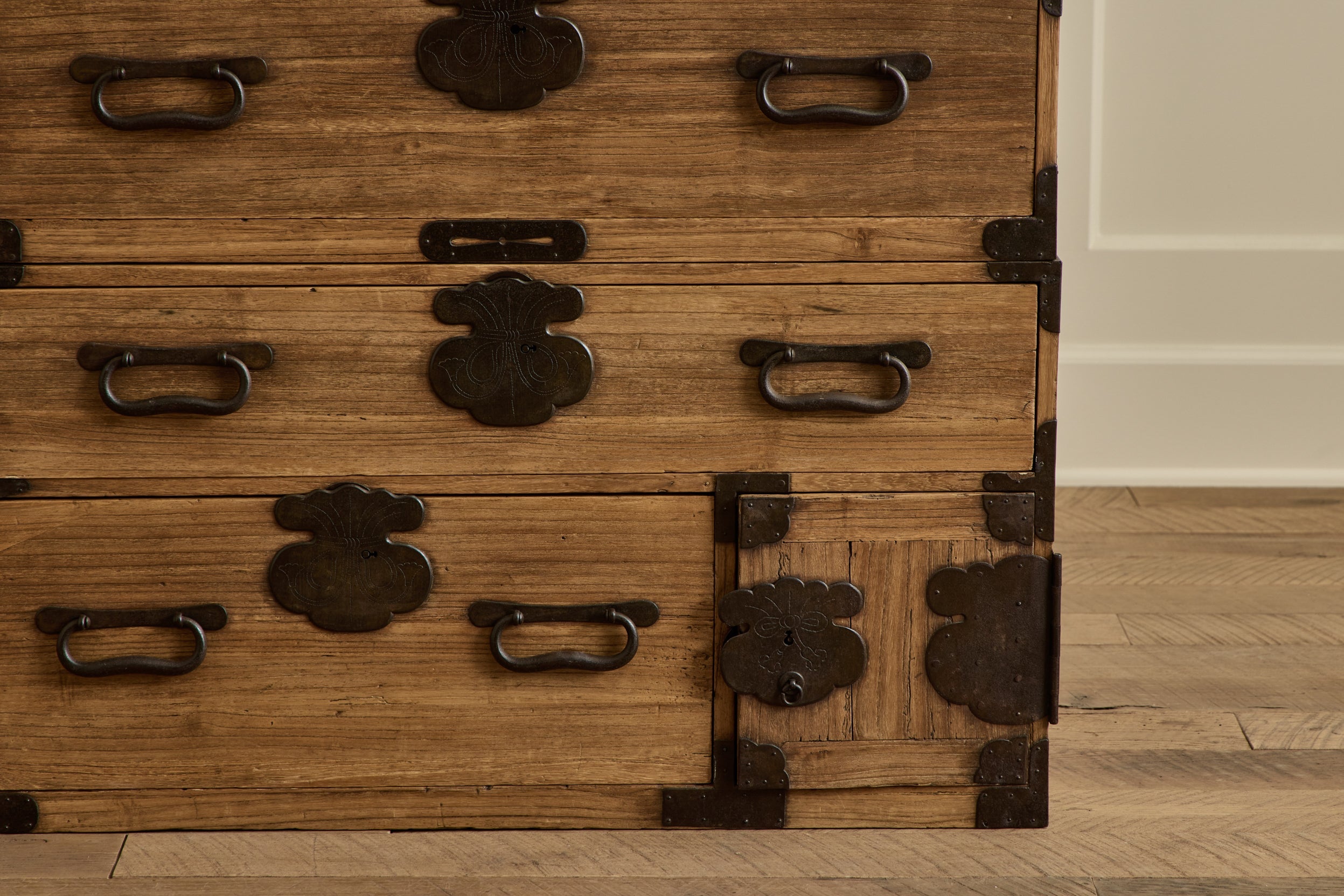 Nicky Kehoe - Kiri Wood 2 Piece Tansu Chest