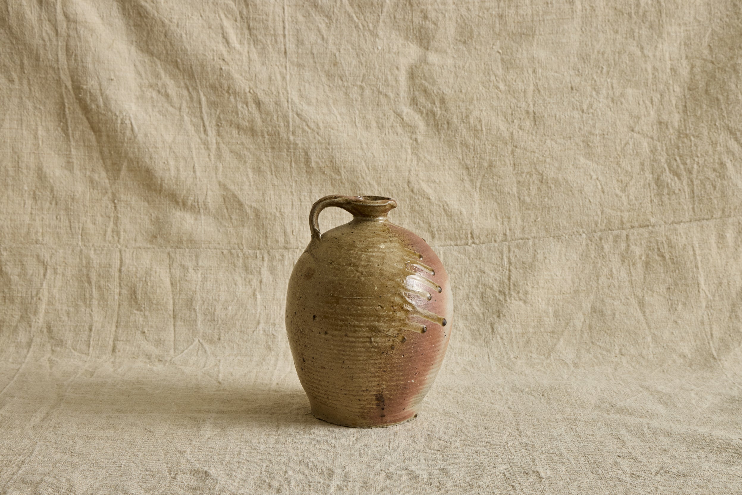 Nicky Kehoe - French Stoneware Oil Jug No. 3
