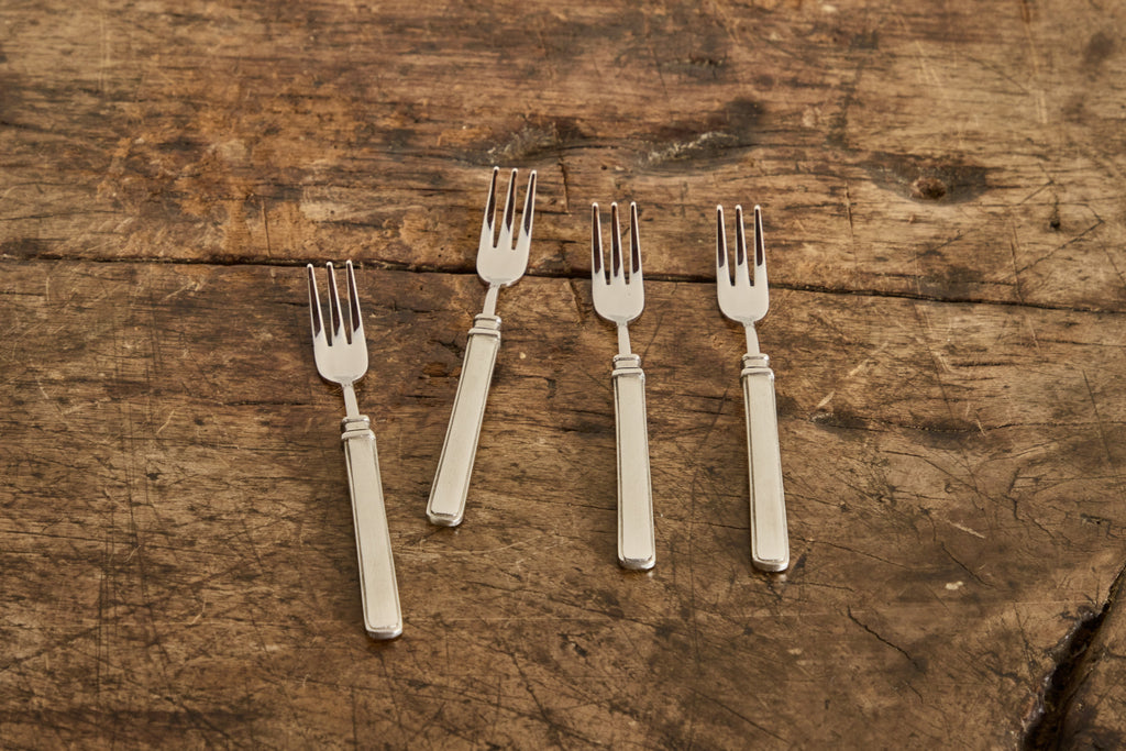 Nicky Kehoe - Pewter Set of 4 Cocktail Forks