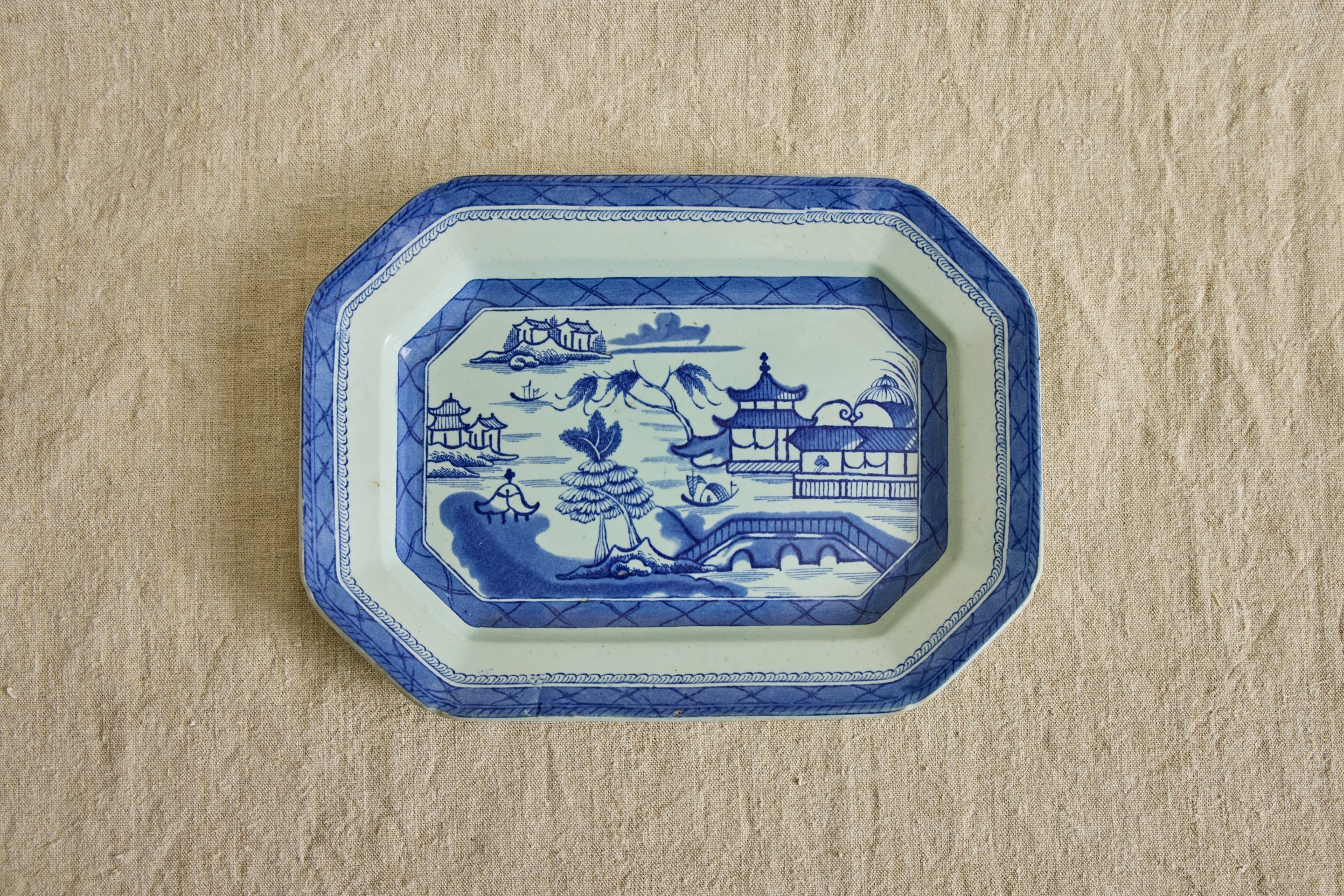 Nicky Kehoe - Large Canton Porcelain Platter & Mazarine