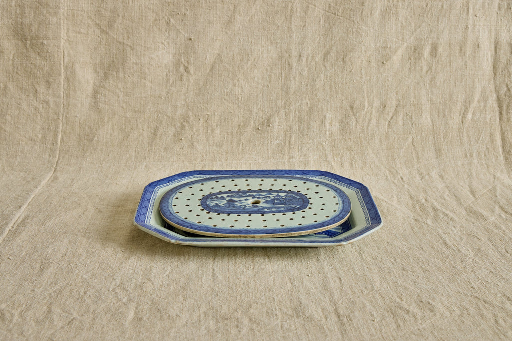 Nicky Kehoe - Large Canton Porcelain Platter & Mazarine
