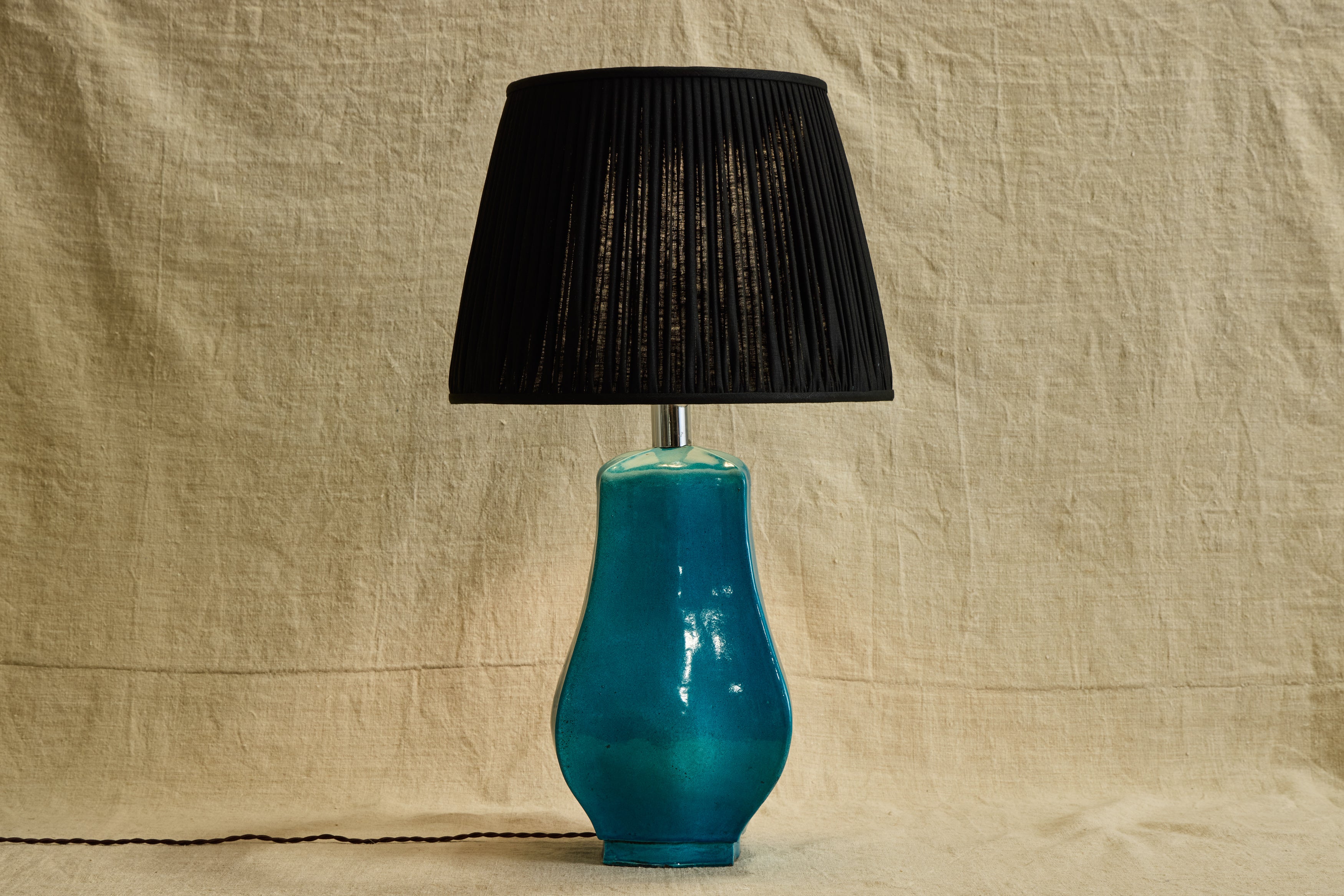 Nicky Kehoe - Blue Ceramic Table Lamp