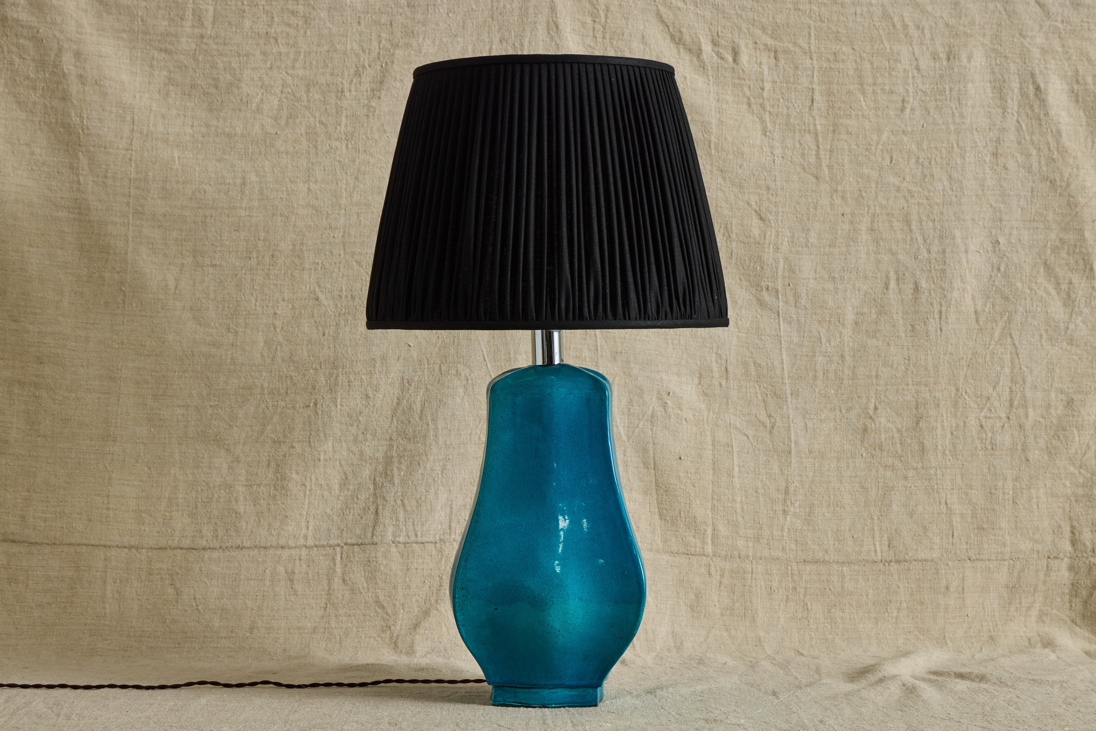 Nicky Kehoe - Blue Ceramic Table Lamp
