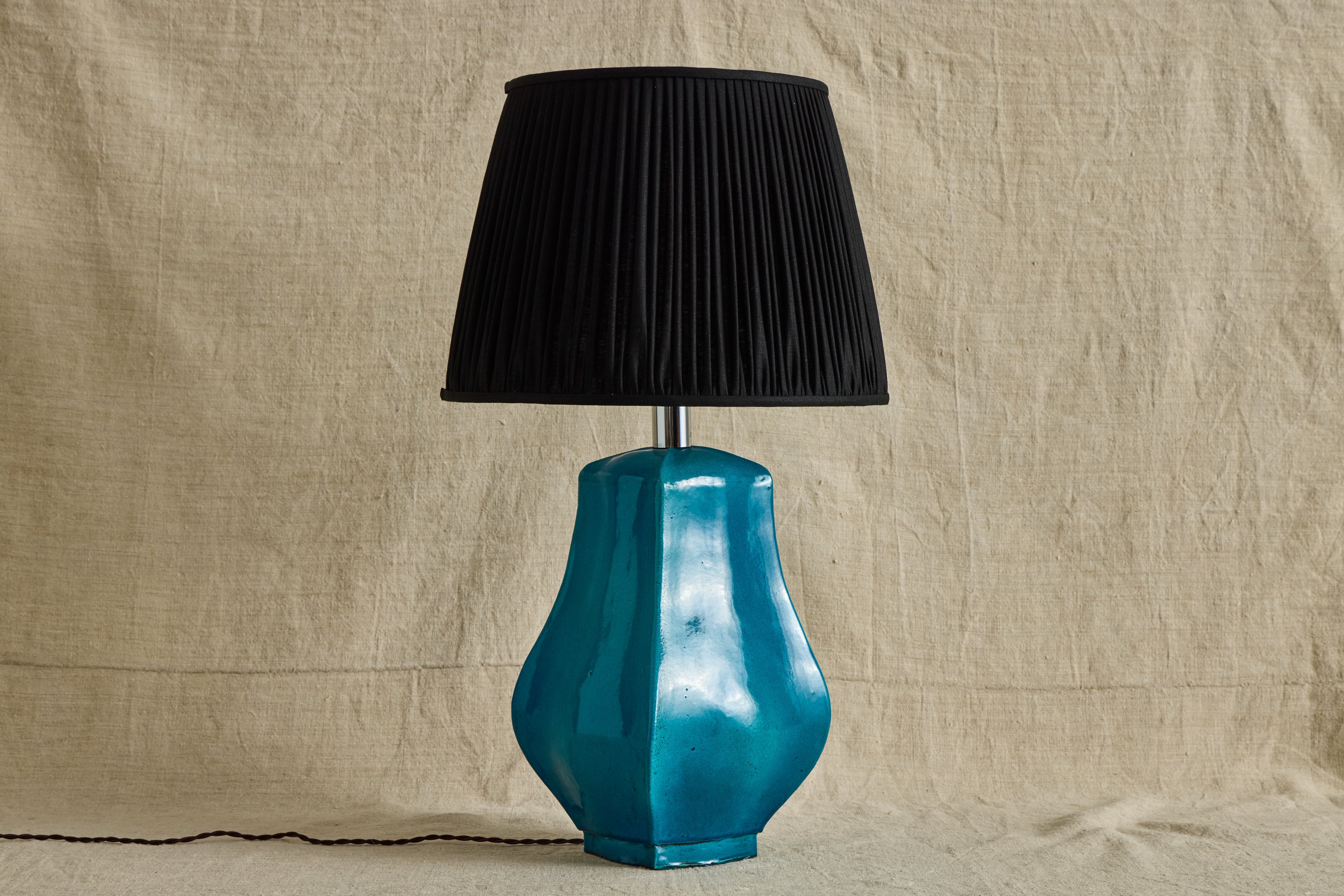 Nicky Kehoe - Blue Ceramic Table Lamp