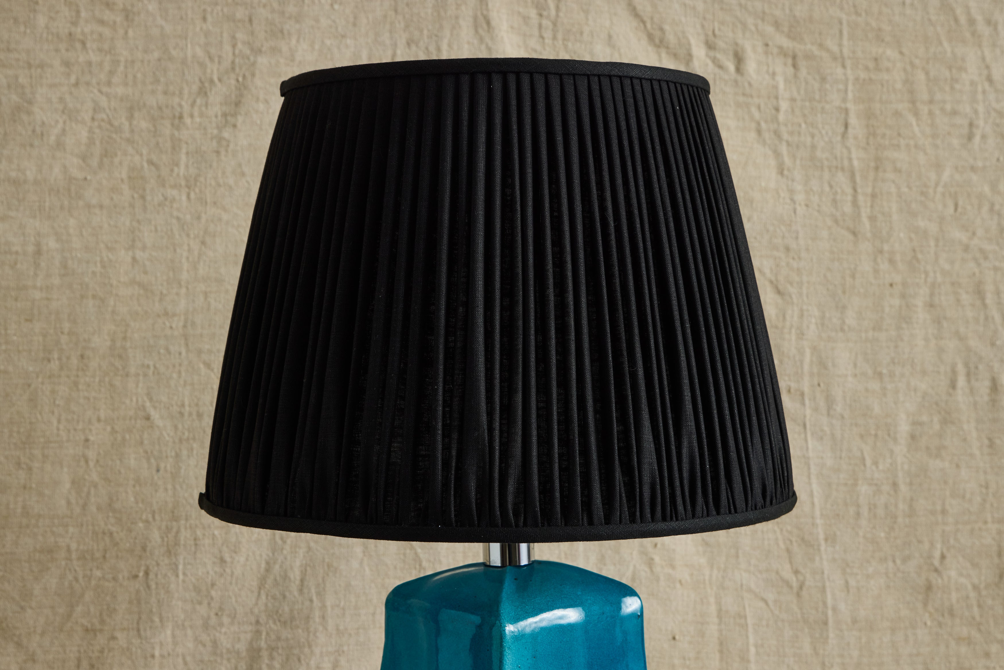 Nicky Kehoe - Blue Ceramic Table Lamp