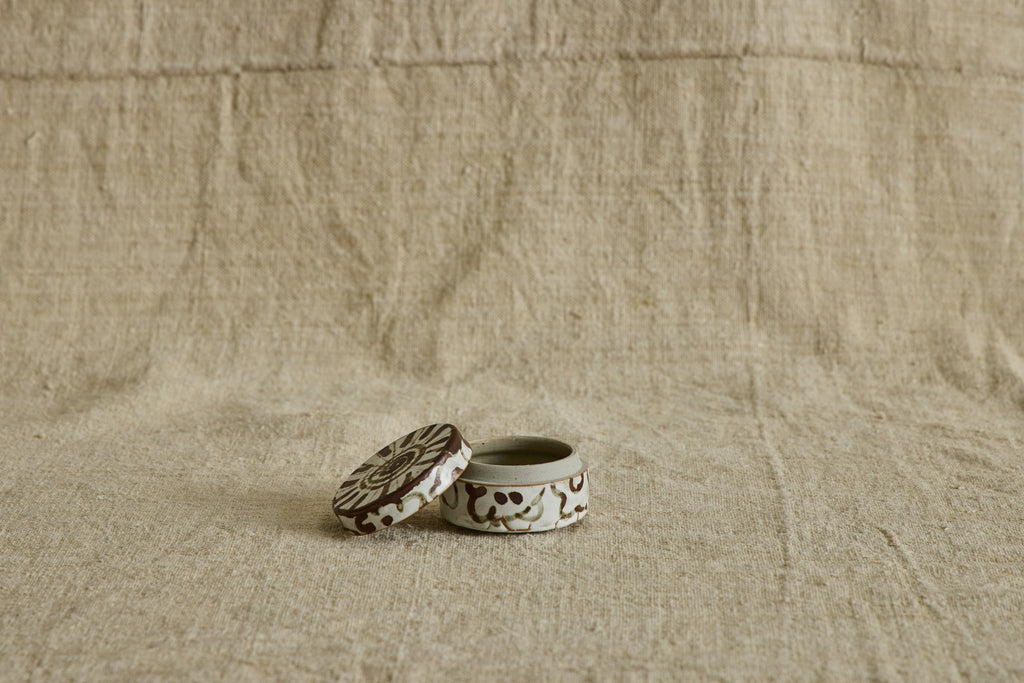Nicky Kehoe - Ceramic Floral Kogo, Incense Holder