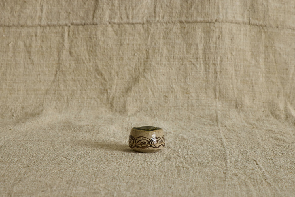 Nicky Kehoe - Ceramic Oribe Kogo, Incense Holder