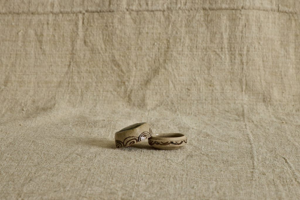 Nicky Kehoe - Ceramic Oribe Kogo, Incense Holder