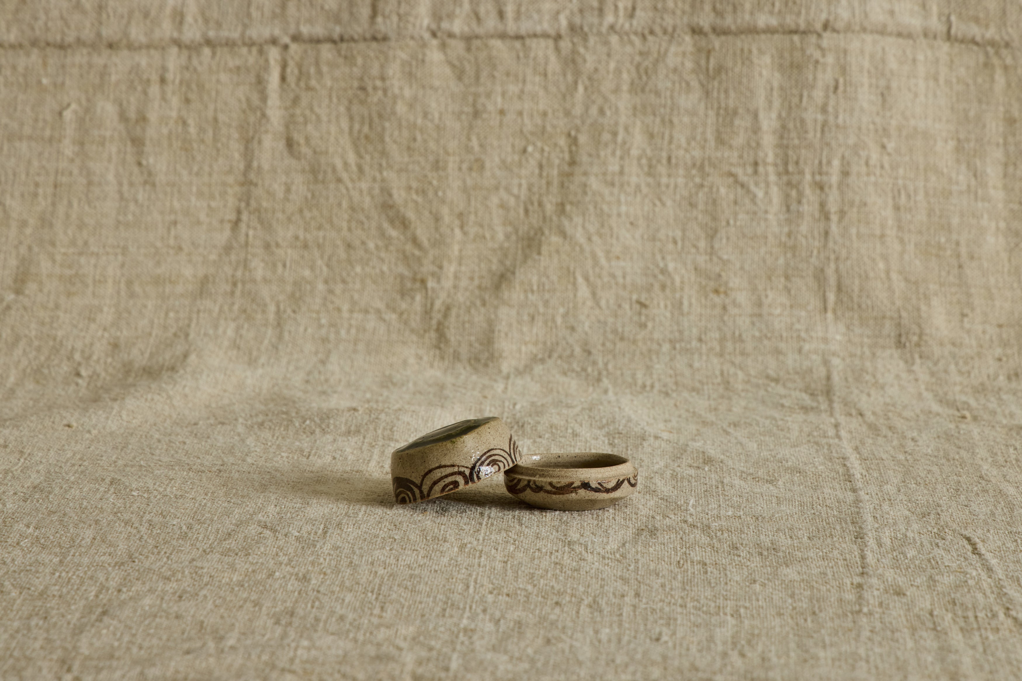 Nicky Kehoe - Ceramic Oribe Kogo, Incense Holder