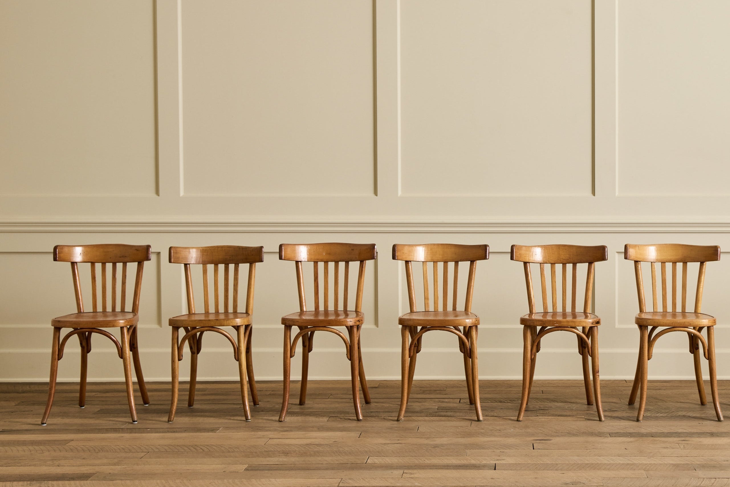Nicky Kehoe - Set of 6 French Bistro Chairs