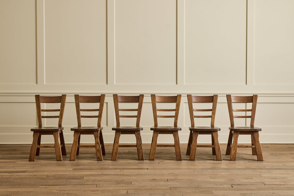 Nicky Kehoe - Set of 6 Brutalist Chairs