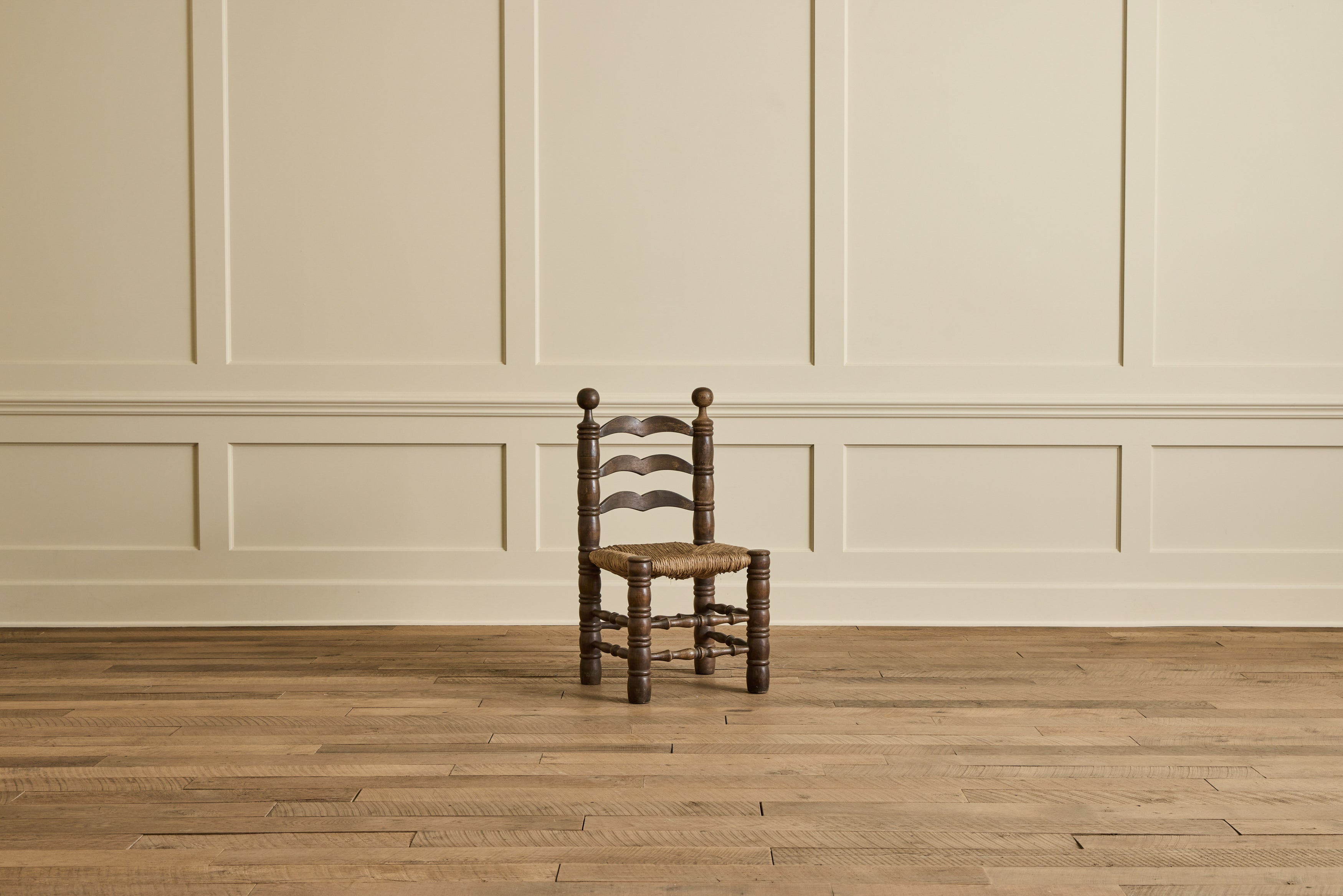 Nicky Kehoe - Set of 6 Dudouyt Rush Seat Chairs
