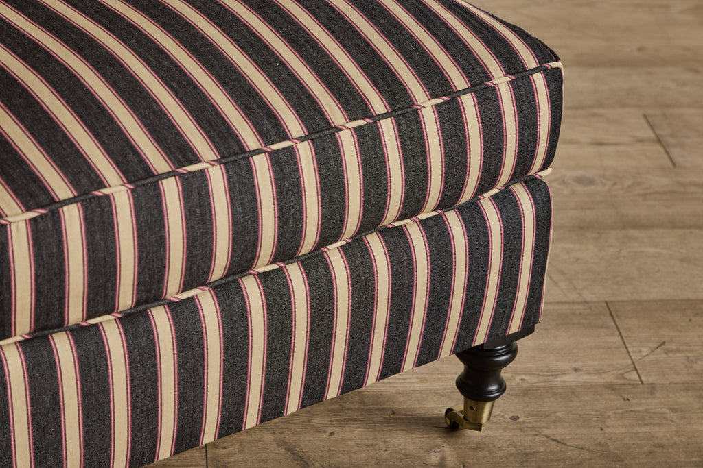 Nicky Kehoe - English Roll Arm Ottoman